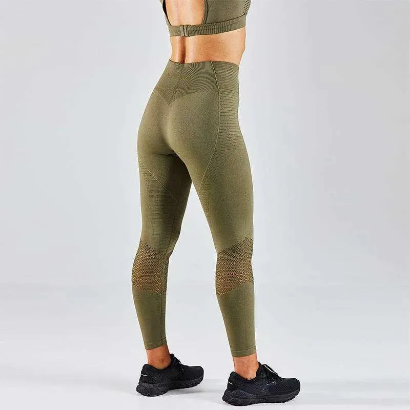 Vital Seamless Leggings - Khaki - Image 5