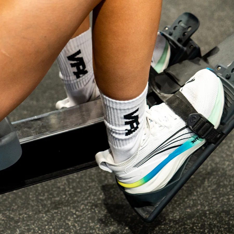 Crew Socks 3 Pack - Whites - Image 3